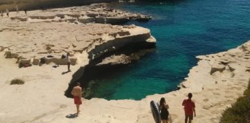 St. Peters Pool, em Malta (Alice Lima | Agora Eu Voo)